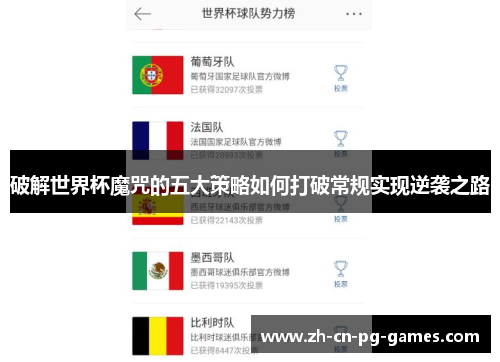 破解世界杯魔咒的五大策略如何打破常规实现逆袭之路